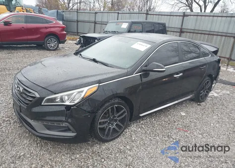 2015 Hyundai Sonata Sport from USA, damaged, VIN 5NPE34AFXFH098814